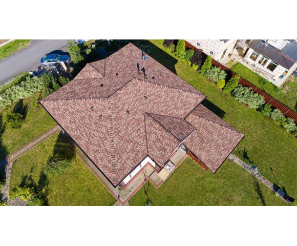 Гибкая черепица Технониколь Shinglas Джаз Коррида