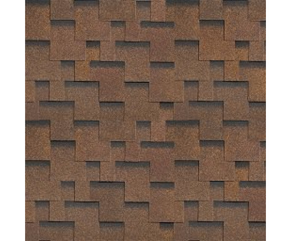 Гибкая черепица Технониколь Shinglas Фокстрот Дуб