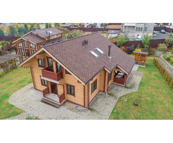 Гибкая черепица Технониколь Shinglas Фокстрот Дуб