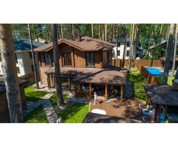 Гибкая черепица Технониколь Shinglas Фокстрот Дуб