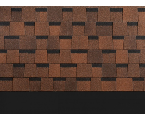 Ламинированная черепица Docke Dragon Standart Светло-коричневый