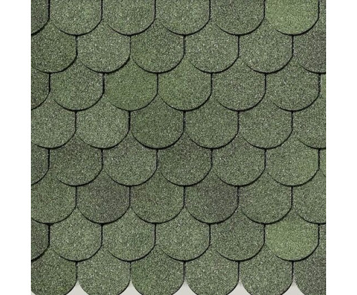 Мягкая кровля Docke Eurasia Капля Зеленый