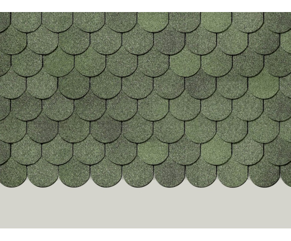 Мягкая кровля Docke Eurasia Капля Зеленый