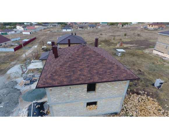 Мягкая кровля Docke Lux Саппоро Кофе