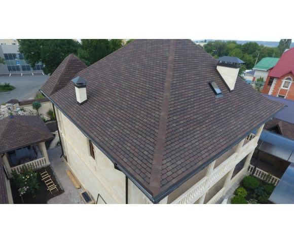 Мягкая кровля Docke Premium Женева Арахис