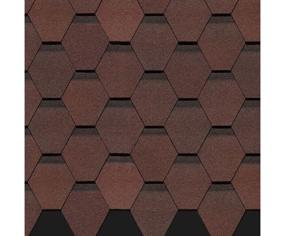 Мягкая кровля Docke Premium Шеффилд Зрелый каштан