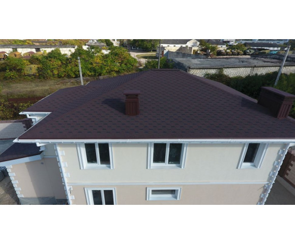 Мягкая кровля Docke Premium Шеффилд Зрелый каштан