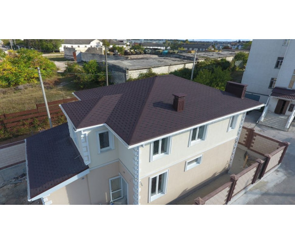 Мягкая кровля Docke Premium Шеффилд Зрелый каштан