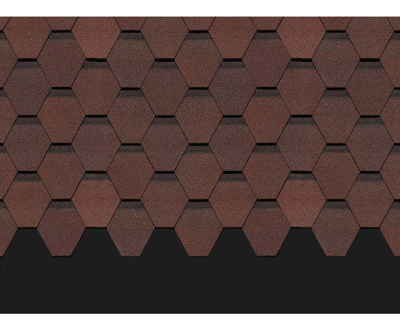 Мягкая кровля Docke Premium Шеффилд Зрелый каштан