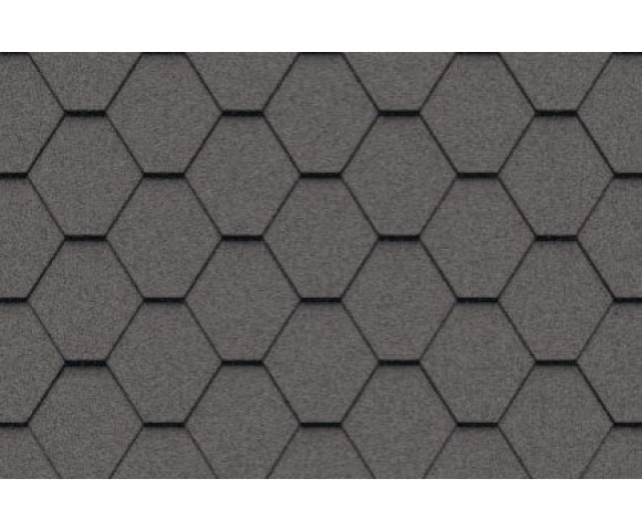 Мягкая кровля Икопал Плано Натур Серый