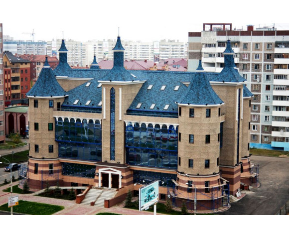 Мягкая кровля Тегола Нордлэнд Альпин Синий с отливом