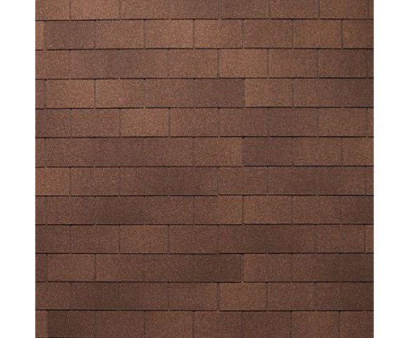 Мягкая кровля Тегола Нордлэнд Классик Коричневый с отливом