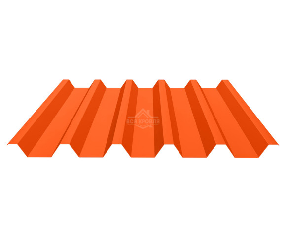 Профнастил кровельный НС-44 0.5 Полиэстер RAL 2004