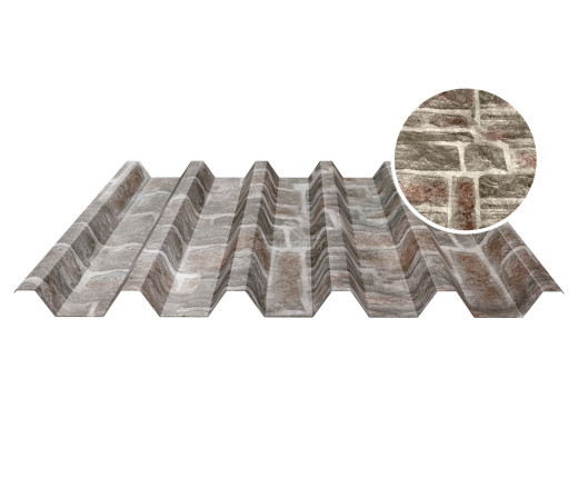 Профнастил кровельный НС-44 0.5 Printech Камень песчаник