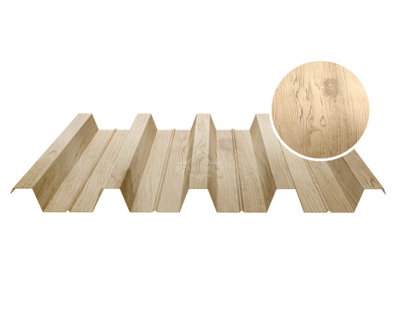 Профнастил кровельный Н-60 0.5 Printech Орех