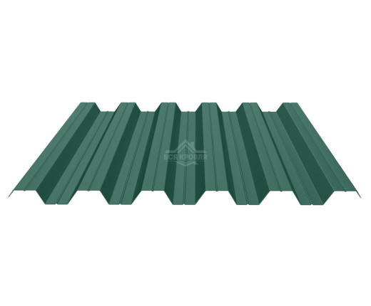 Профнастил кровельный НС-35 0.5 Pural RAL 6005