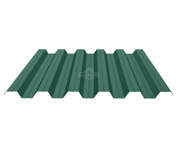 Профнастил кровельный НС-35 0.5 Полиэстер RAL 6005