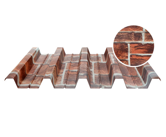 Профнастил кровельный Н-60 0.5 Printech Кирпич