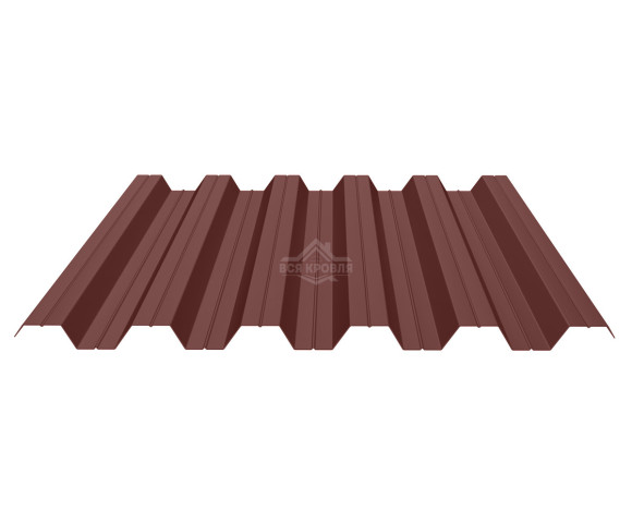 Профнастил кровельный НС-35 0.45 Texture RAL 8017