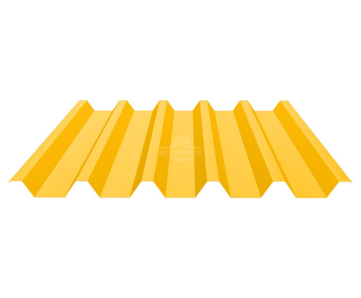 Профнастил кровельный НС-44 0.5 Полиэстер RAL 1018