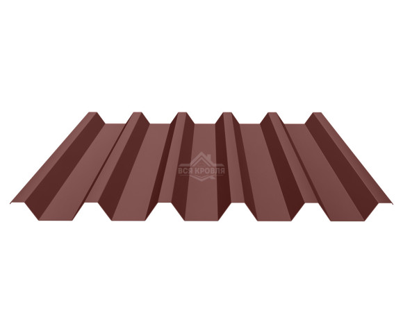 Профнастил кровельный НС-44 0.5 Pural RAL 8017