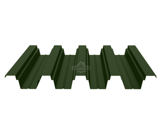 Профнастил кровельный Н-75 0.5 Полиэстер RAL 6020