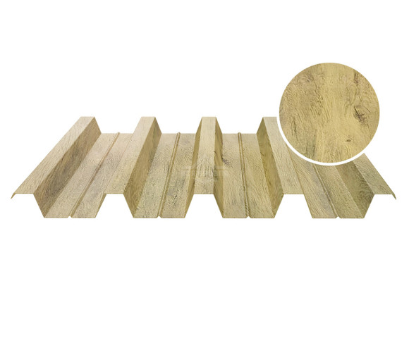 Профнастил кровельный Н-60 0.5 Printech Винтаж светлый