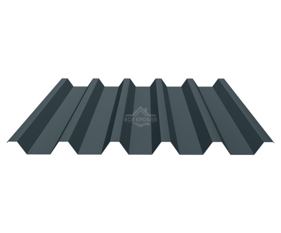 Профнастил кровельный НС-44 0.5 Полиэстер RAL 7016