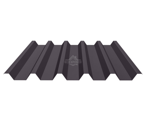 Профнастил кровельный НС-44 0.5 MAT RAL 8019