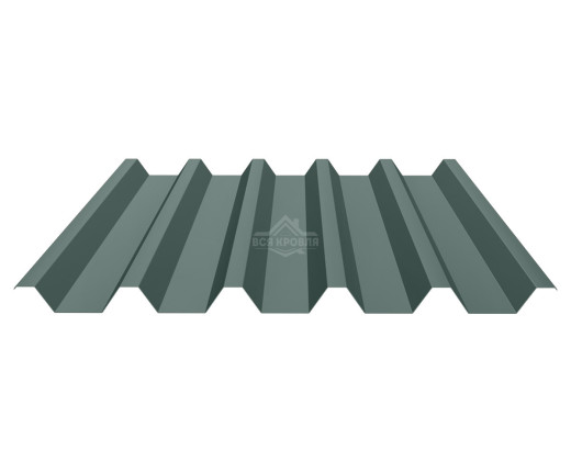 Профнастил кровельный НС-44 0.5 Полиэстер RAL 7005