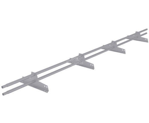Снегозадержатель ЕВРО Полиэстер RAL 7004