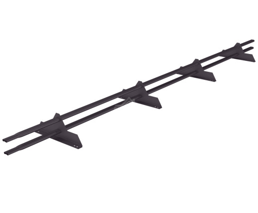 Снегозадержатель ПРЕМИУМ Полиэстер RAL 8019