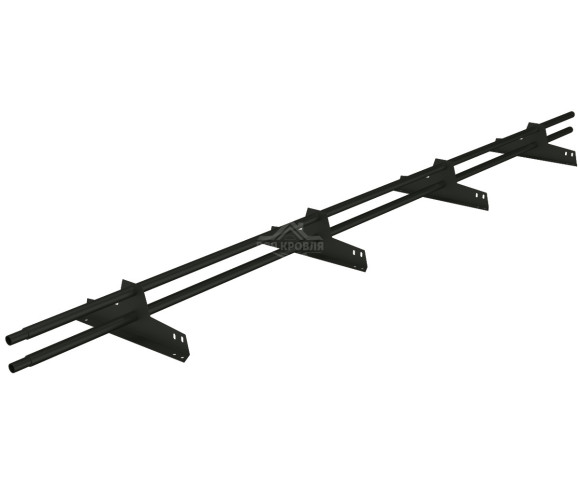 Снегозадержатель ЕВРО Полиэстер RAL 9005