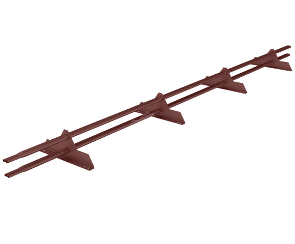 Снегозадержатель ПРЕМИУМ Полиэстер RAL 8017