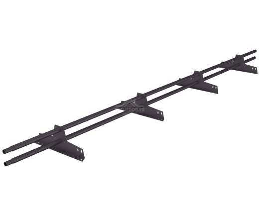 Снегозадержатель ЕВРО Полиэстер RAL 8019