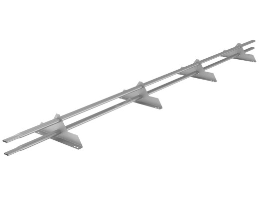 Снегозадержатель ПРЕМИУМ Полиэстер RAL 9006