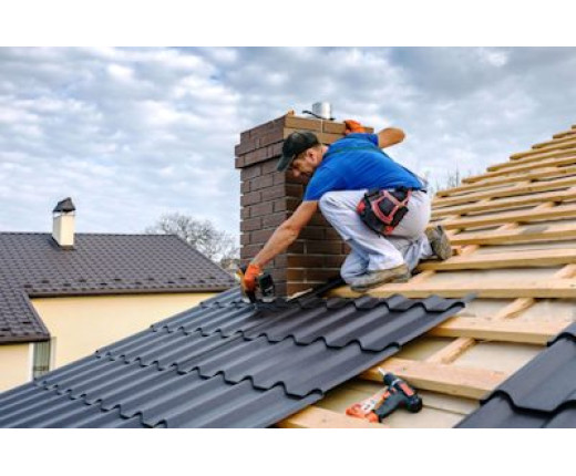 Монтаж металлочерепицы