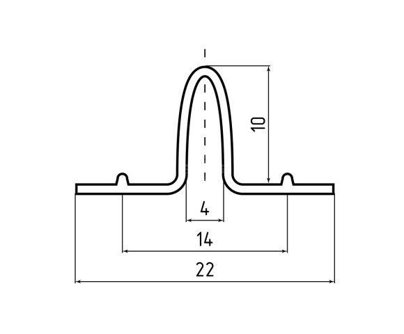 Профиль маячковый 23х10 для гипсокартона