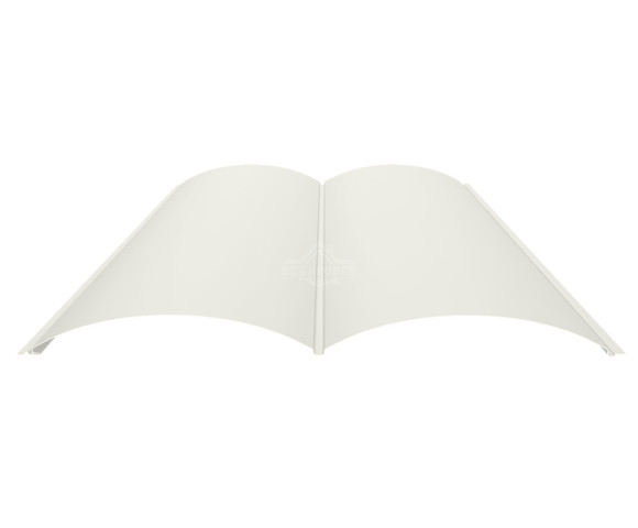 Блок-хаус Гладкий 0.5 Полиэстер RAL 9002