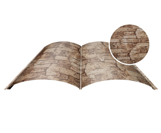 Блок-хаус Гладкий 0.5 Printech Дикий камень