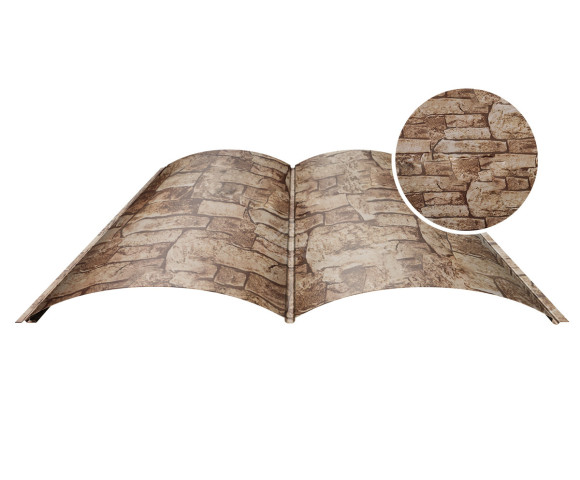 Блок-хаус Гладкий 0.5 Printech Дикий камень