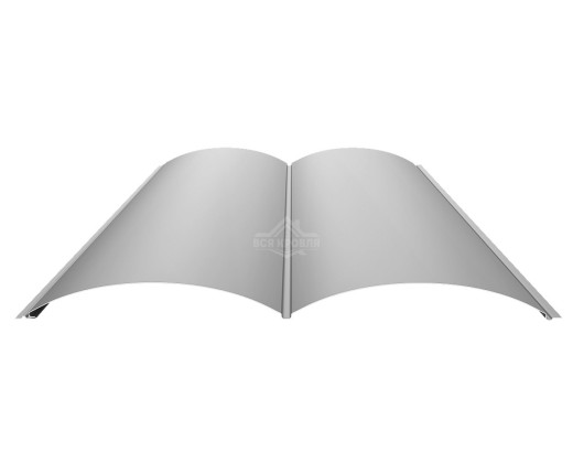 Блок-хаус Гладкий 0.5 Полиэстер RAL 9006