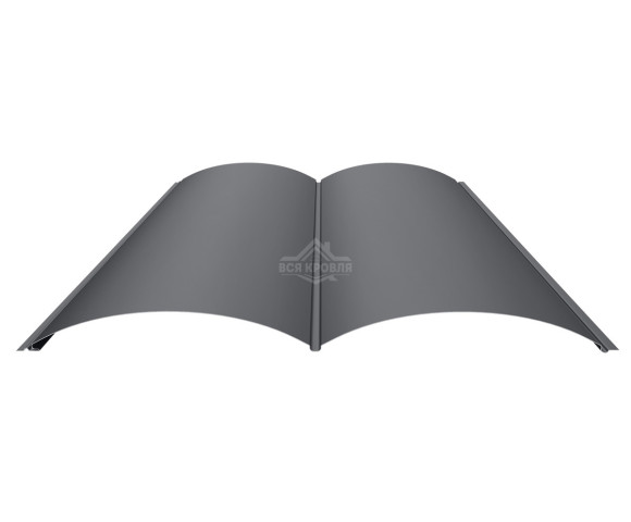 Блок-хаус Гладкий 0.5 Полиэстер RAL 7024