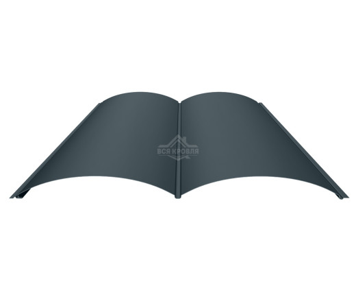 Блок-хаус Гладкий 0.5 Полиэстер RAL 7016