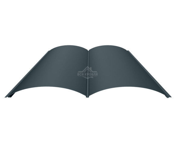 Блок-хаус Гладкий 0.5 Полиэстер RAL 7016