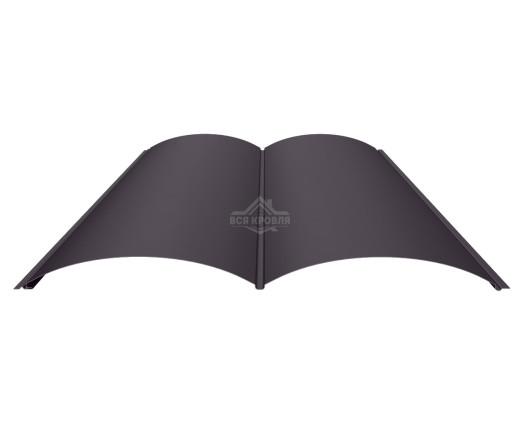 Блок-хаус Гладкий 0.5 Полиэстер RAL 8019