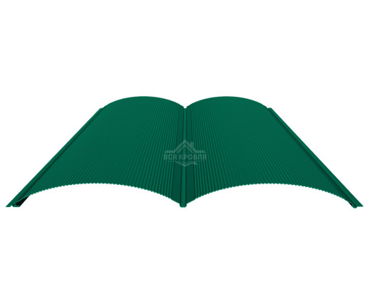 Блок-хаус с микрогофрой 0.5 Полиэстер RAL 6029