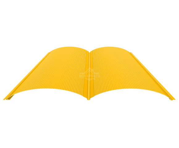 Блок-хаус с микрогофрой 0.5 Полиэстер RAL 1018