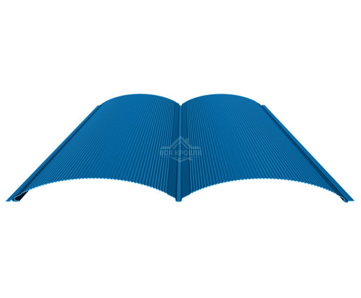 Блок-хаус с микрогофрой 0.5 MAT RAL 5005