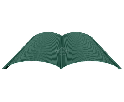 Блок-хаус с микрогофрой 0.5 MAT RAL 6005